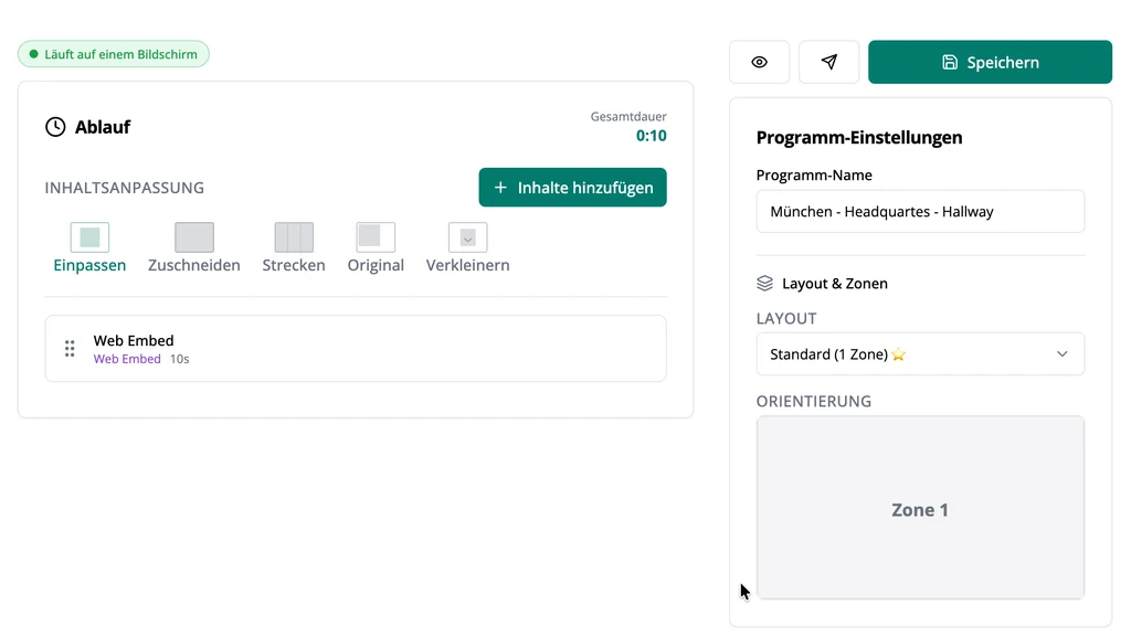 Planifier le programme